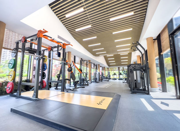 合肥市籃球公園室內(nèi)智慧健身房